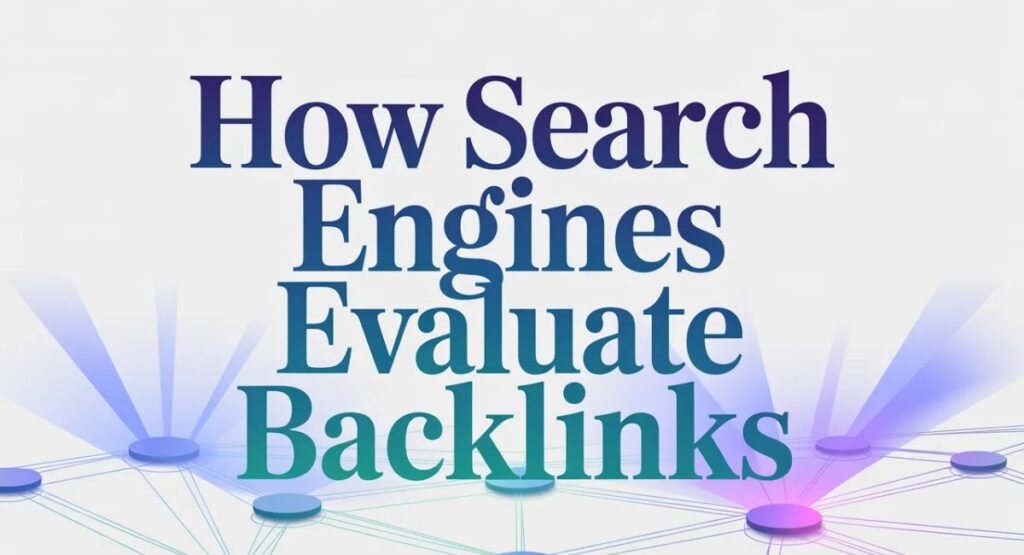 How Search Engines Evaluate Backlinks