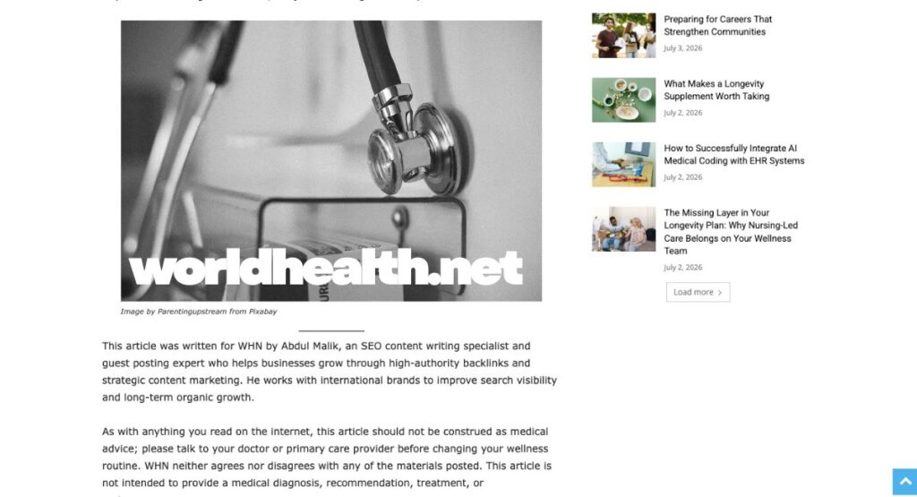 Case Study 2 Industry: Health