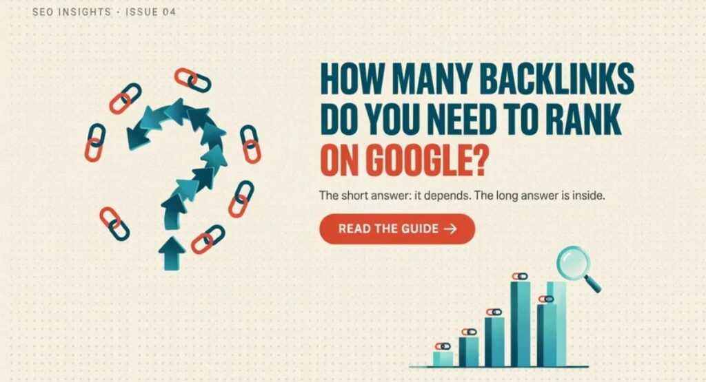 how many backlinks do i need to rank on google
